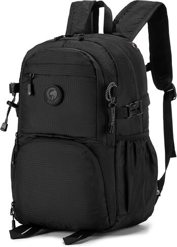 40x30x20 cm Personal Item Travel Bag,16x12x8 inch Small Carry On Backpack 20L, Flight Approved Underseat Travel Luggage Bag,Mochila de Viaje,Cabin Size Lightweight Black in Kuwait