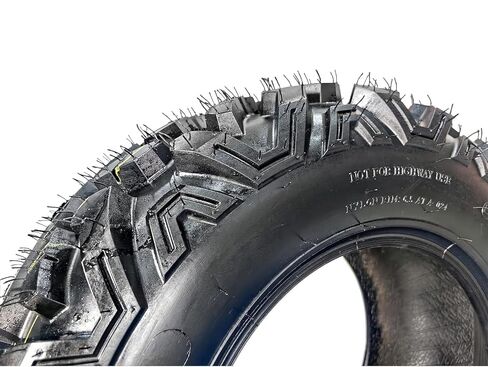 مجموعة إطارات 25x8-12 ATV/UTV مكونة من 2، إطارات 6 طبقات لجميع التضاريس مع مداس 18 مم لركوب الطين والرمال والممرات، إطارات بدون أنبوب 25x8x12 لنماذج ATV وUTV in Kuwait