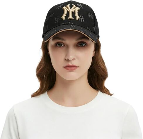 Luxury Monogram Baseball Cap for Men & Women - High Street Fashion Trucker Hat - Stylish Designer Style Headwear in Saudi Arabia
