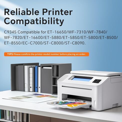 C9345 Ink Maintenance Box Replacement for WF-7840 ET-16650 ET-16600 ET-8550 ET-5850 ET-5880 ET-8500 WF-7820 WF-7310 ET-5800 EC-C7000 ST-C8000 ST-C8090 Printers (C12C934591/PXMB9/C9345)(2 Packs) in Kuwait