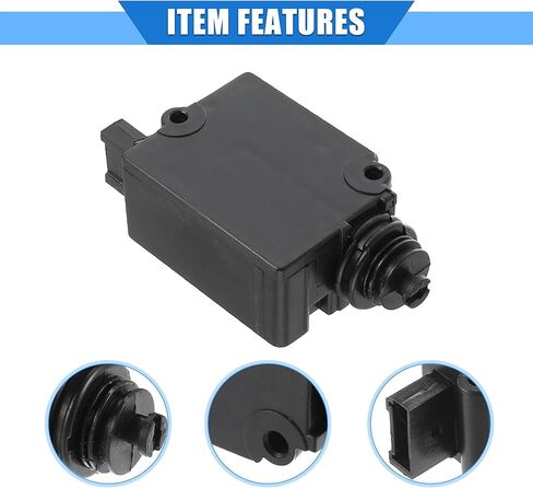 Tailgate Trunk Lift Lock Latch Actuator Compatible for BMW 525i 2001-2003, Durable Plastic Black Rear Trunk Lock Actuator Motor in Saudi Arabia