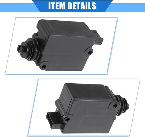 Tailgate Trunk Lift Lock Latch Actuator Compatible for BMW 525i 2001-2003, Durable Plastic Black Rear Trunk Lock Actuator Motor in Saudi Arabia