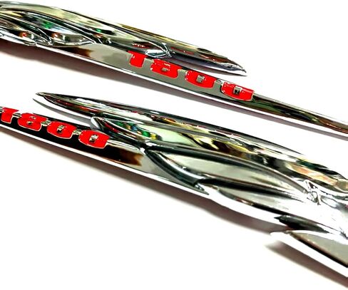 3D Chrome Gas Fuel Tank Badge Emblem Decals Sticker Compatible with Honda Gold Wing Goldwing 1800 F6B DCT GL1800 in Kuwait