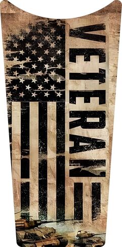Kustom Cycle Parts Veteran American Flag Dash Panel Console Insert! Fits Harley Davidson 1989-2007 Electra Glides and 2002-2007 Road Glides. Easy Install! in Saudi Arabia