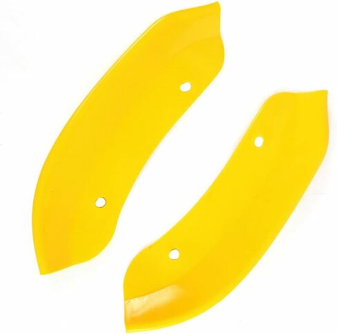 Front Bumper Lip or Covers, Compatible with Dodge Challenger SRT Hellcat 2015-2021 Yellow in Saudi Arabia