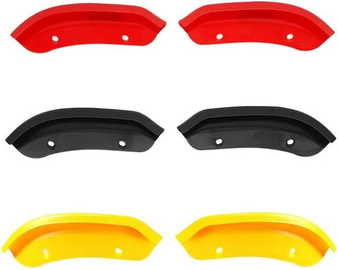 Front Bumper Lip or Covers, Compatible with Dodge Challenger SRT Hellcat 2015-2021 Yellow in Saudi Arabia