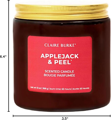 كلير بيرك، شمعة معطرة برائحة التفاح جاك وبيل فال، 13 أونصة in Kuwait
