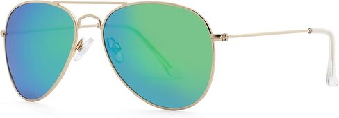 JOOX Polarized Aviator Sunglasses for Women Men, UV400 Protection Lens and Lightweight Metal Pilot Frame in Kuwait