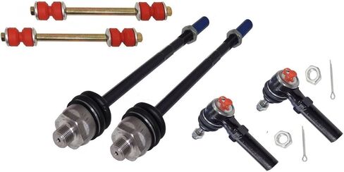 Suspension Kit 6pcs Set Front Inner Side Tie Rod Sway Bar for H2 for Silverado 3500/2500HD/2500/1500HD in Kuwait