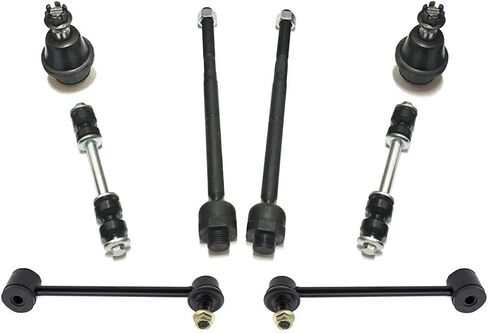 طقم تعليق قضبان ربط داخلية، وصلة كروية سفلية، قضيب تأرجح أمامي وخلفي لسيارة Chevy for Avalanche، Tahoe، Suburban 1500، Cadillac، Escalade، EXT، GMC، Yukon in Kuwait