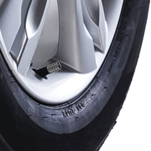 4 قطع من GO-UPP باللون الأسود بشعار ST أغطية جذعية لصمام عجلة السيارة المعدنية لسيارة Ford ST Focus Mondeo kuga Fiesta ecosport s-max Edge Mustang Transit Taurus f150 Explorer إكسسوار ديكور in Kuwait