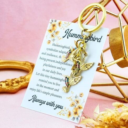 Ibiwe Hummingbird Gifts For Women Colorful Hummingbird Ornament Bird Gifts For Mom Grandma Sister Friends Valentines Day Mothers Day Birthday Gardening Gift For Daughter Graduation Christmas in Saudi Arabia