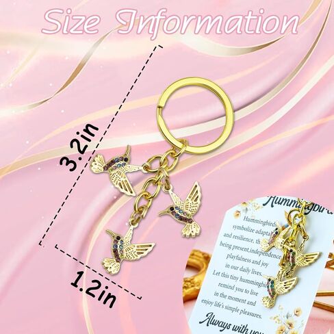 Ibiwe Hummingbird Gifts For Women Colorful Hummingbird Ornament Bird Gifts For Mom Grandma Sister Friends Valentines Day Mothers Day Birthday Gardening Gift For Daughter Graduation Christmas in Saudi Arabia
