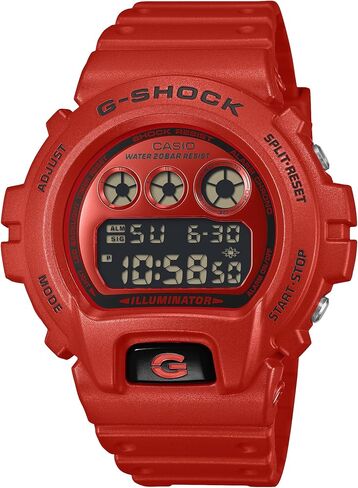 Casio G-Shock Red Digital Resin Watch 6900 Series DW6900RRB-4 in Saudi Arabia