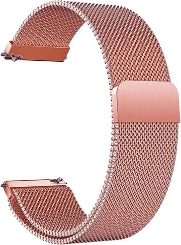 Quick Release Watch Band Compatible With Asus Zenwatch 2 1.63" Steel Metal Mesh Replacement Strap in Saudi Arabia
