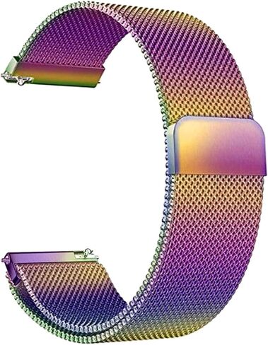 Quick Release Watch Band Compatible With Asus Zenwatch 2 1.63" Steel Metal Mesh Replacement Strap in Saudi Arabia