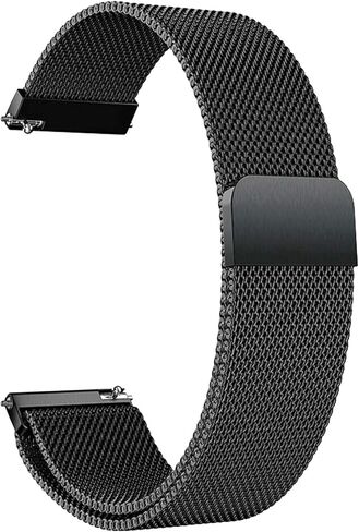 Quick Release Watch Band Compatible With Asus Zenwatch 2 1.63" Steel Metal Mesh Replacement Strap in Saudi Arabia