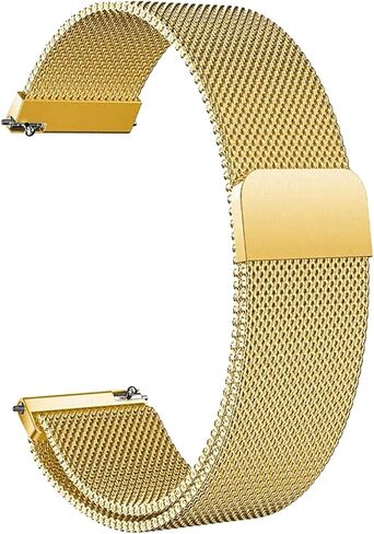 Quick Release Watch Band Compatible With Asus Zenwatch 2 1.63" Steel Metal Mesh Replacement Strap in Saudi Arabia
