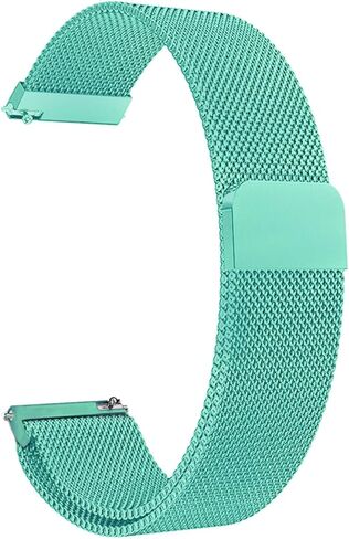Quick Release Watch Band Compatible With Asus Zenwatch 2 1.63" Steel Metal Mesh Replacement Strap in Saudi Arabia