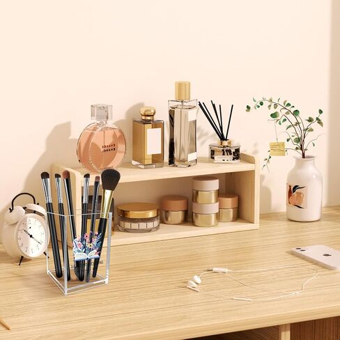 Book Lovers Gifts Bookish Bookworm Book Themed Librarians Gifts Mothers Day Teachers Christmas Valentines Day Gift Flower Acrylic Bookmark Holder Pen Pencil Cup School Home Gift Office Desk Organizer in Kuwait