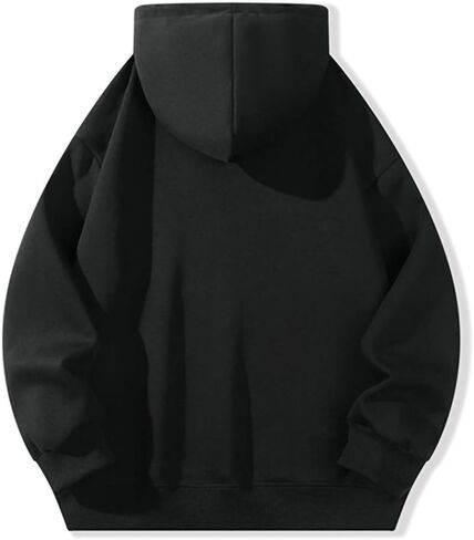 Futurama Planet Express Graphic Hoodie, Black Heavyweight Cotton Casual Pullover with Kangaroo Pocket in Kuwait