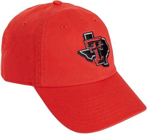 Desert Cactus Texas Tech University Baseball Hat TTU Red Raiders Brimmed Embroirderd Hats Cap Adjustable Cloth Strap Adult (Style D1) in Saudi Arabia
