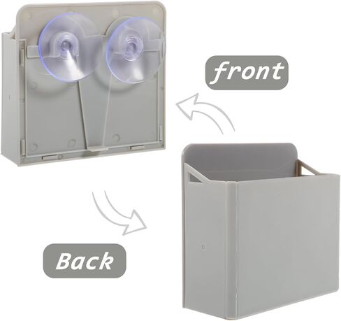 Lurrose Suction Cup Marker Holder: 2pcs Dry Erase Markers Holder - Pencil Box - Classroom Must Haves for Whiteboards Fridge Lockers in Saudi Arabia