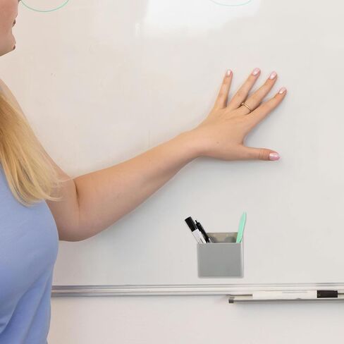 Lurrose Suction Cup Marker Holder: 2pcs Dry Erase Markers Holder - Pencil Box - Classroom Must Haves for Whiteboards Fridge Lockers in Saudi Arabia