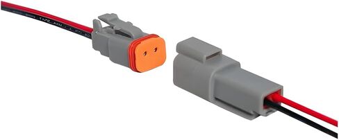 3 Pin Car Waterproof Electrical Connector, Vehicle Male and Female Plug Wiring Harness with Cable Wire, Automotive Electrical Accessories, Universal for SUV Sedan Truck in Saudi Arabia
