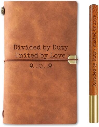 InnoBeta Deployment Gifts Journal Notebook, for Military, Army Husband, Dad?Wife, Mom, Girlfriend on Christmas, Birthday, Sketchbook, Travel Diary, Lined Planner, Faux Leather, 7.8 * 5 Inches in Saudi Arabia