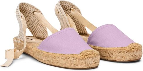 Soludos Lauren Lace Up Espadrille Cielo Blue 6 B (M) in Saudi Arabia