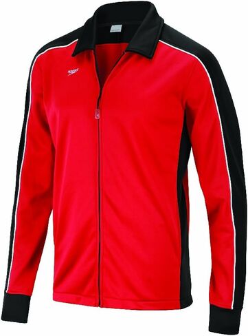 Speedo Men's Jacket Full Zip Collard Streamline Team Warm Up in Kuwait