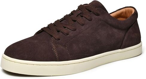 Go Tour Men's Casual Leather Handmade Sneakers in Kuwait