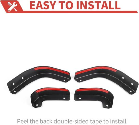 Mud Flap Delete fit for Chevy Silverado 2022+ Front Rear Mud Guard Mudflaps Delete Exterior Accessories in Saudi Arabia