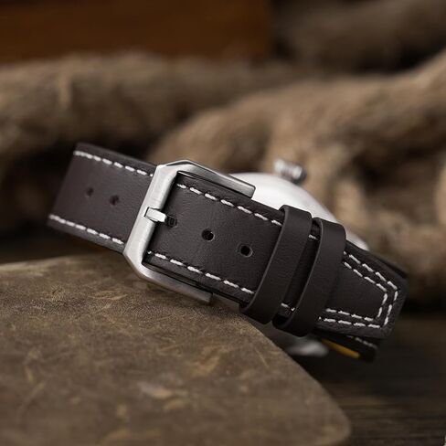 TACTICAL FROG MILITADO ML21 Quartz Watch for Men, VH31 Sweep Movement, Sapphire Crystal, 100M Water Resistant, Includes Extra Watch Strap 20mm and Adjustment Tool in Kuwait