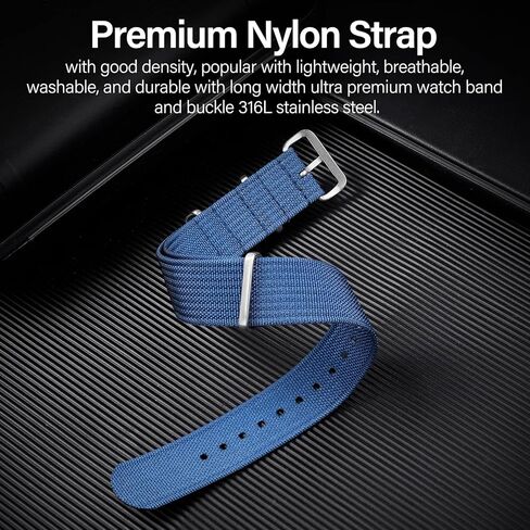 TACTICAL FROG MILITADO ML21 Quartz Watch for Men, VH31 Sweep Movement, Sapphire Crystal, 100M Water Resistant, Includes Extra Watch Strap 20mm and Adjustment Tool in Kuwait