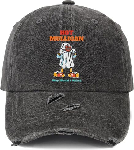 Hot Mulligan Why Would I Watch Hats for Womens Baseball Caps Aesthetic Washed in Saudi Arabia