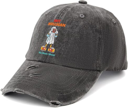 Hot Mulligan Why Would I Watch Hats for Womens Baseball Caps Aesthetic Washed in Saudi Arabia