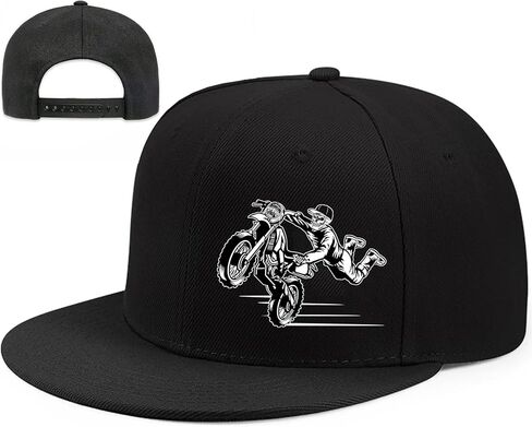 Baseball Hat for Men Snapback Hats for Men Flat Bill Brim Hats for Men in Kuwait