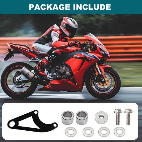 Hydraulic Brake Bracket Kit for CT100U CC100X 98cc 3.0HP Mini Bike Powersport, Rear Brake Caliper Mount Replacement, Compatible with DB30 Hydraulic System, Steel Frame Adapter in Kuwait
