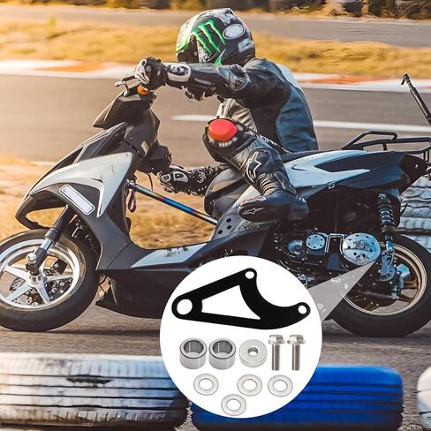 Hydraulic Brake Bracket Kit for CT100U CC100X 98cc 3.0HP Mini Bike Powersport, Rear Brake Caliper Mount Replacement, Compatible with DB30 Hydraulic System, Steel Frame Adapter in Kuwait