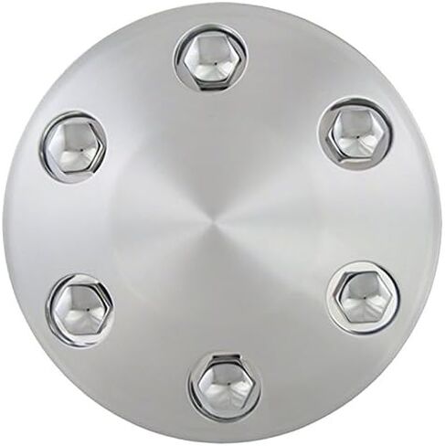 مجموعة انعكاسات تلقائية مكونة من 4 أغطية مركزية من الألومنيوم المصقول ABS لسيارة Ford F-150 2006-2014 in Kuwait