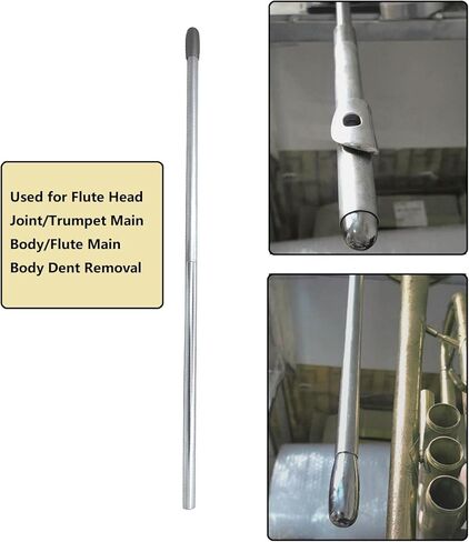 Flute Head Joint Dent Removal Tools Stainless Steel Trumpet Flute Main Body Deformation Depressed Repair Tool in Saudi Arabia