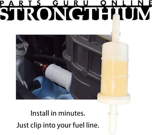 Strongthium 879885Q Fuel Filter Compatible with Mercury Mariner Outboards 4 Stroke Inline 35-879885T 35-879885Q 35-879885K 30 40 50 60 HP EFI 75-115HP 135-300HP 5/16" in Saudi Arabia