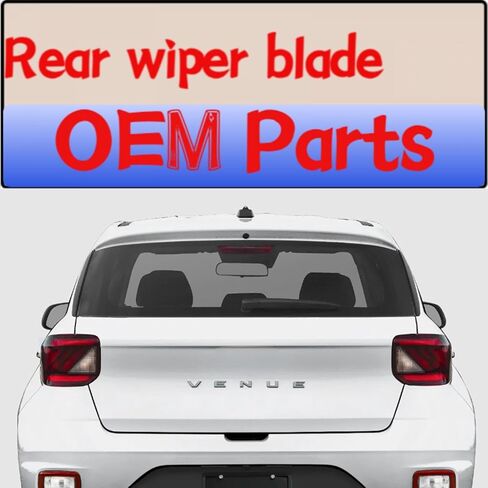 الخلفية ممسحة شفرة لشركة هيونداي المكان 2020 2021 2022 2023 2024 2025 محدودة SE SEL الدنيم الخلفي الخلفي ممسحة زجاج أمامي شفرة in Kuwait