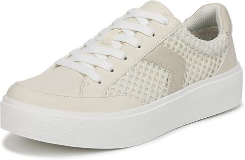 Dr. Scholl's Women's Madison Lace Sneaker Off White Mesh 9.5 M in Kuwait