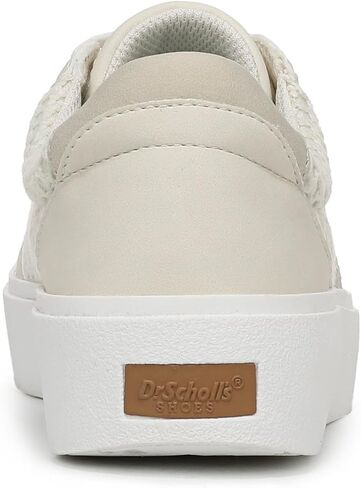 Dr. Scholl's Women's Madison Lace Sneaker Off White Mesh 9.5 M in Kuwait