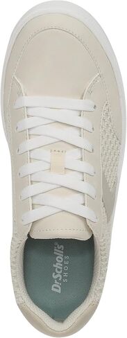 Dr. Scholl's Women's Madison Lace Sneaker Off White Mesh 9.5 M in Kuwait
