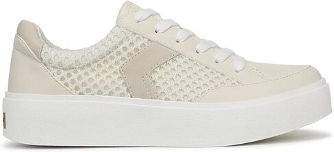 Dr. Scholl's Women's Madison Lace Sneaker Off White Mesh 9.5 M in Kuwait