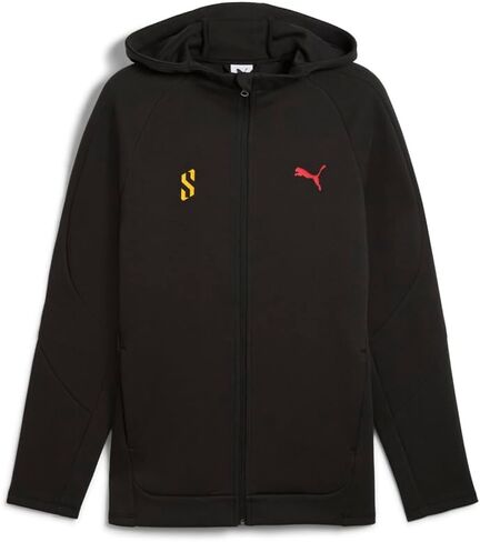 PUMA Mens Caution Evostripe Cross Hoodie Athletic Outerwear Casual - Black in Saudi Arabia